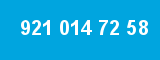 921 014 72 58 921 014 72 58